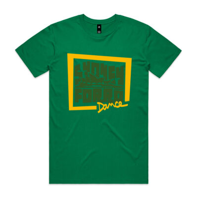 "Male" T shirt - yellow and green logo Thumbnail