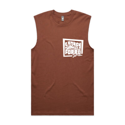 "Male" White logo tank Thumbnail