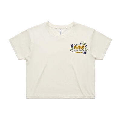 Cropped tee - Front/Back Logo - Sydney Forro Festival 2025 Thumbnail